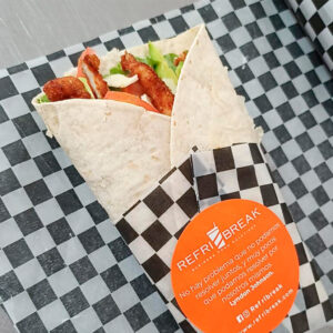 refrigerio con wraps