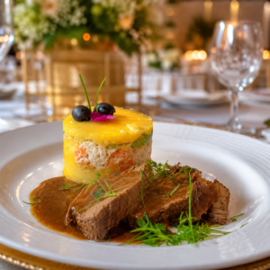 Platos elegantes para eventos