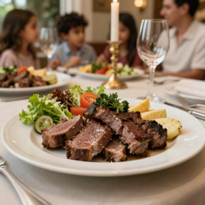 carne de plata fuerte